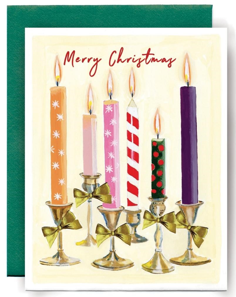 C2615-Susan O'Hanlon-Candles-Xmas Card-Hope