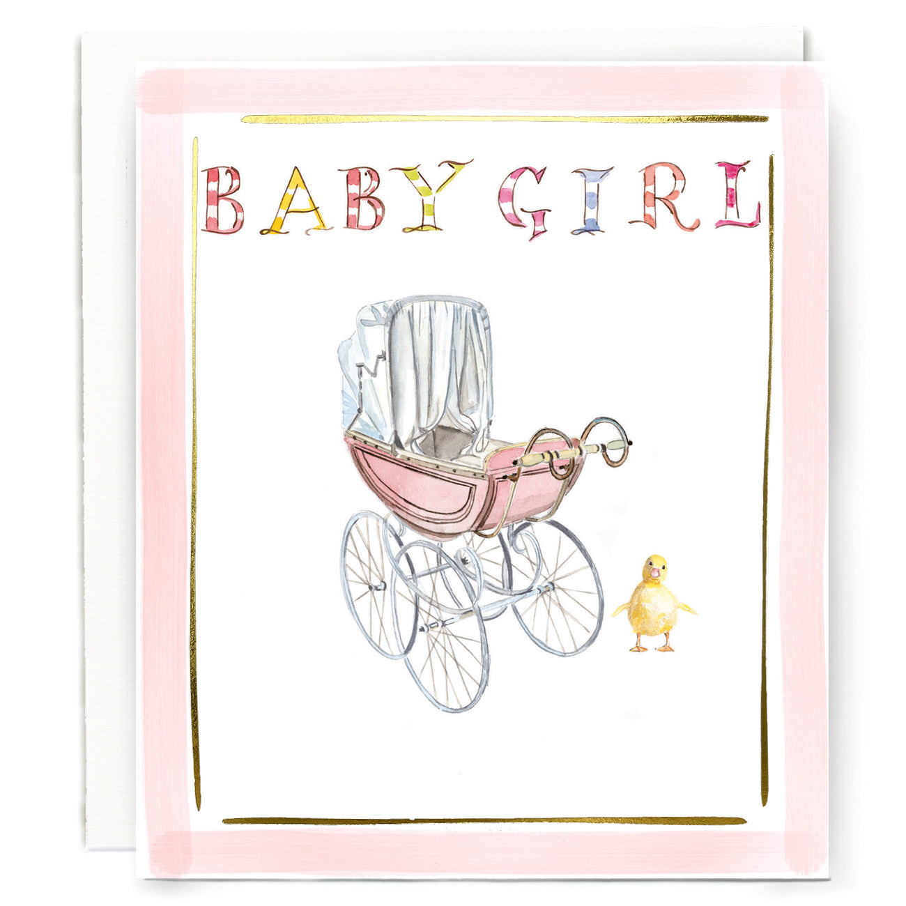 SK024-Susan O'Hanlon-Baby Girl-Card-New Art