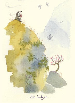 IF200-Two Bad Mice-Zen Badger-Card-Fran Evans