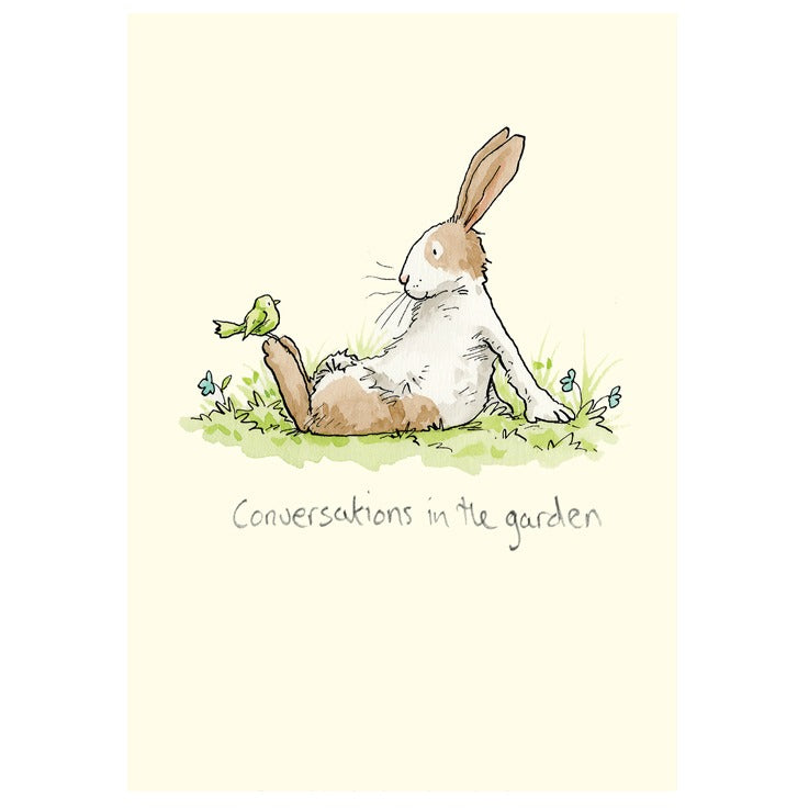 M376-Two Bad Mice-Conversations In The Garden-Card-Anita Jarem
