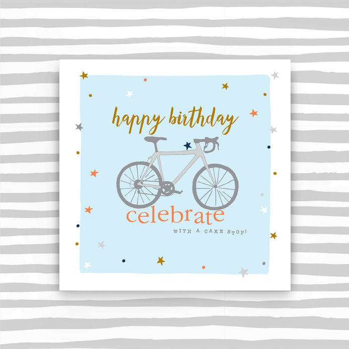 TC065-Molly Mae-Happy Birthday - Cyclist - Celebrat-Card-The Centrepiece