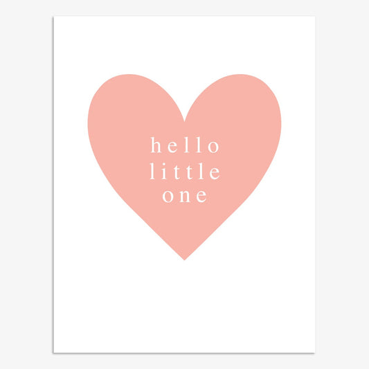 BP058-Think of Me-Hello Little One Pink-Card-Boop!