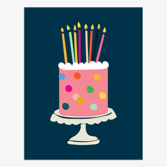 BP064-Think of Me-Birthday Cake-Card-Boop!