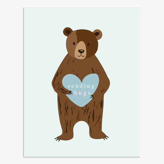 BP077-Think of Me-Sending Hugs-Card-Boop!