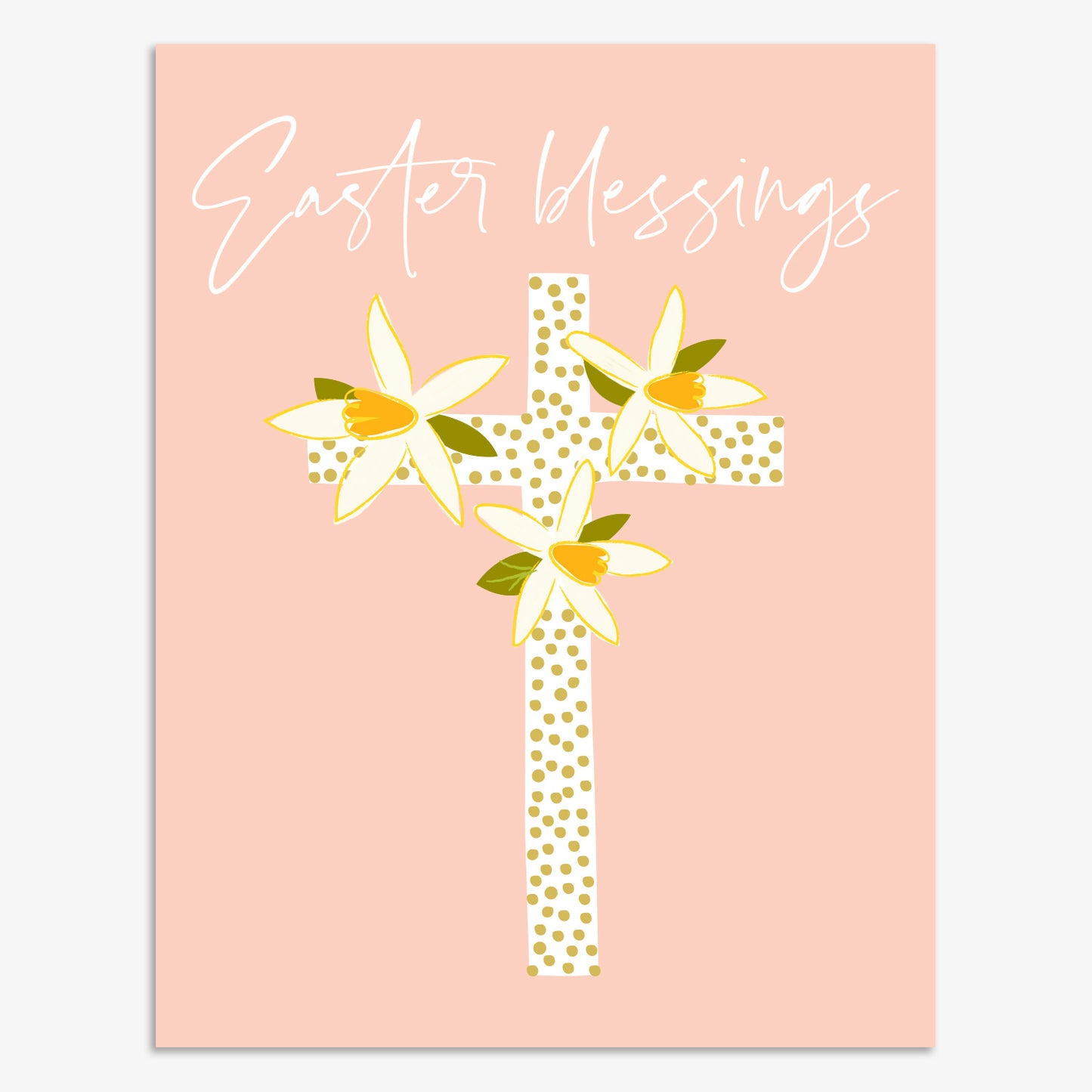 ESR001-Think of Me-Easter Blessings Cross-Card-