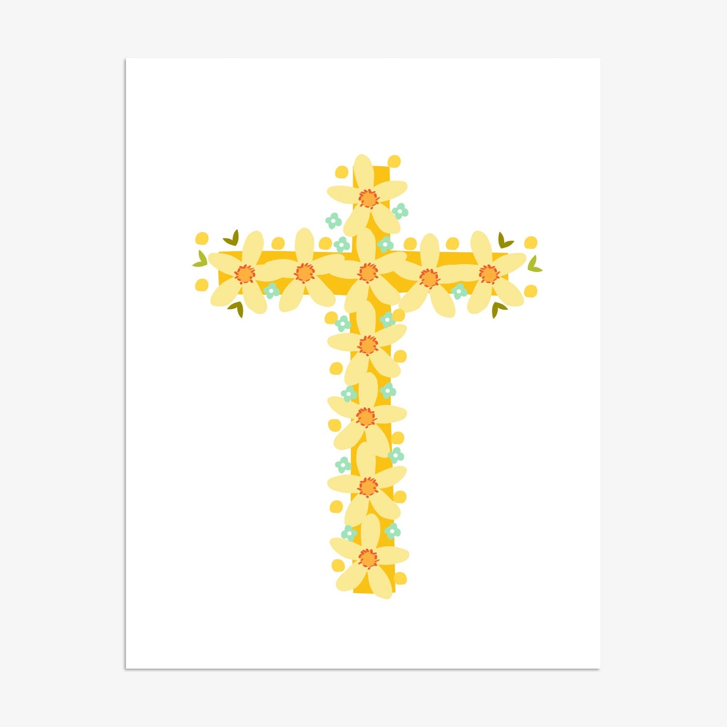 ESR014-Think of Me-Floral Cros