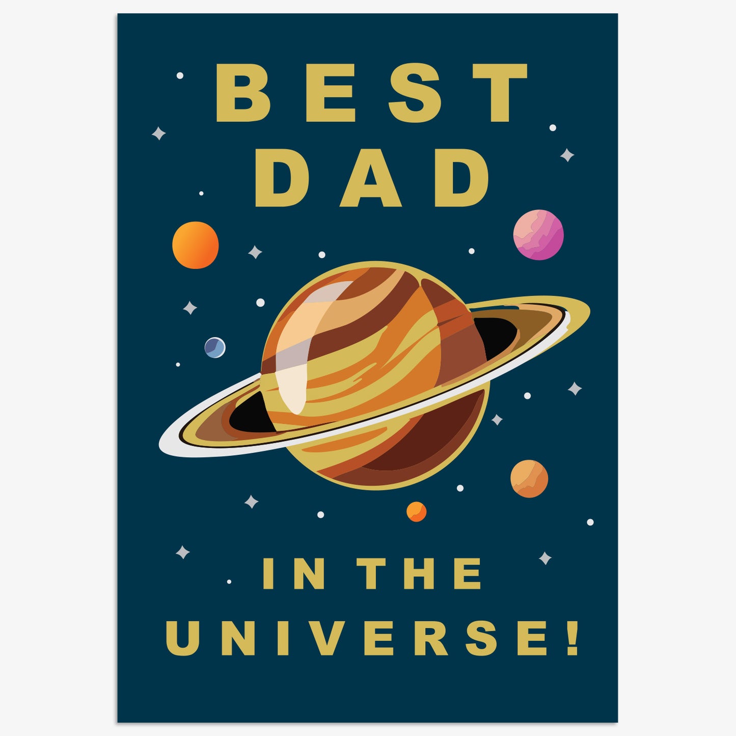 FDR045-Think of Me-Best Dad In The Universe-Card-
