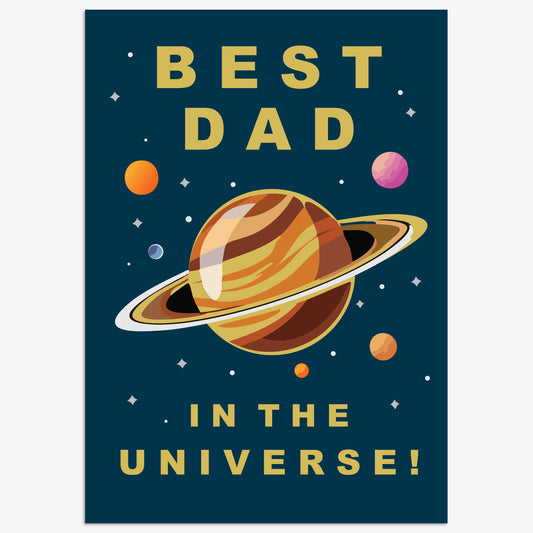 FDR045-Think of Me-Best Dad In The Universe-Card-