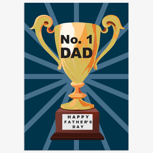 FDR047-Think of Me-No.1 Dad-Card-