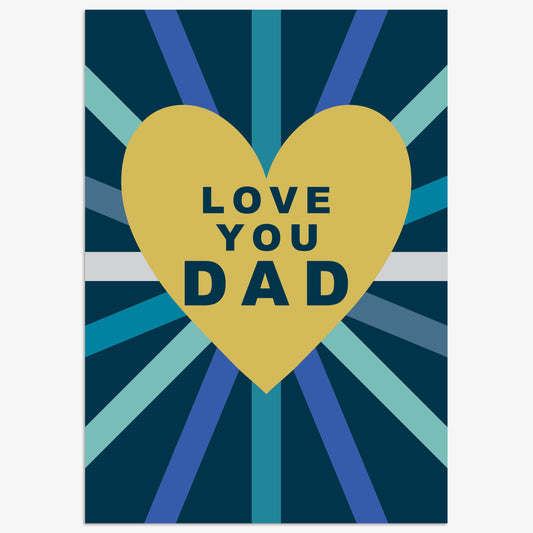 FDR050-Think of Me-Love You Dad-Card-