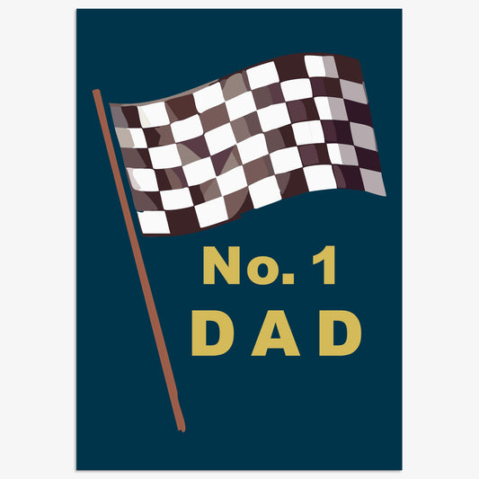 FDR051-Think of Me-No.1 Dad-Card-