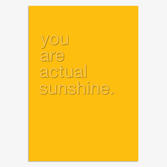 HSH007-Think of Me-Sunshine-Card-Hush