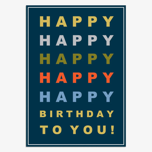 HWL070-Think of Me-Happy Birthday To You-Card-Howl