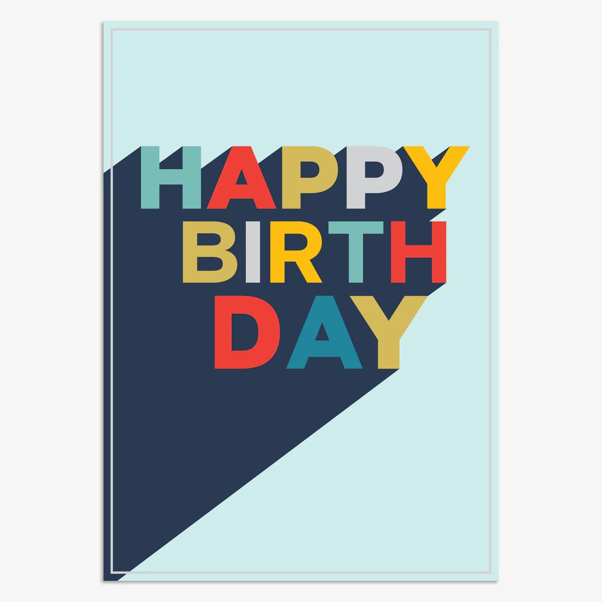 HWL071-Think of Me-Happy Birthday 3D-Card-Howl