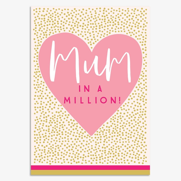 MDY005-Think of Me-Mum In A Million-Card-Mday