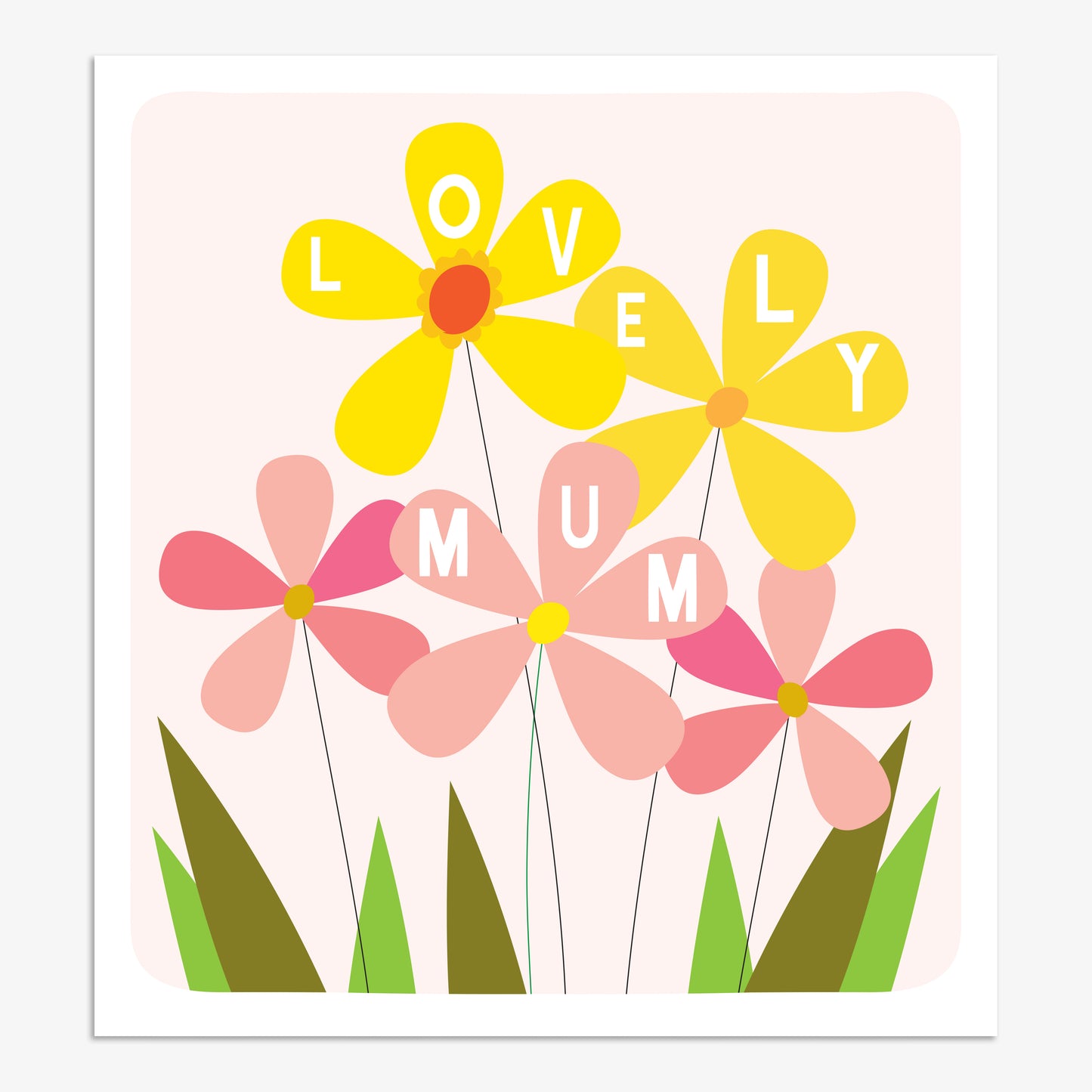 MFZ009-Think of Me-Lovely Mum-Card-