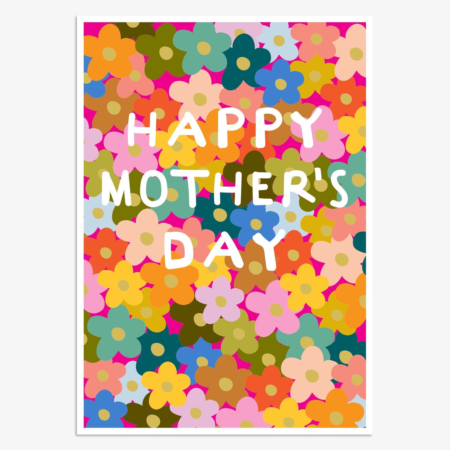 MLN007-Think of Me-Happy Mothers Day-Card-