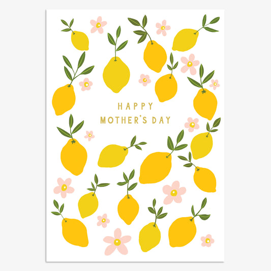 MLN013-Think of Me-Happy Mother'S Day Lemons-Card-