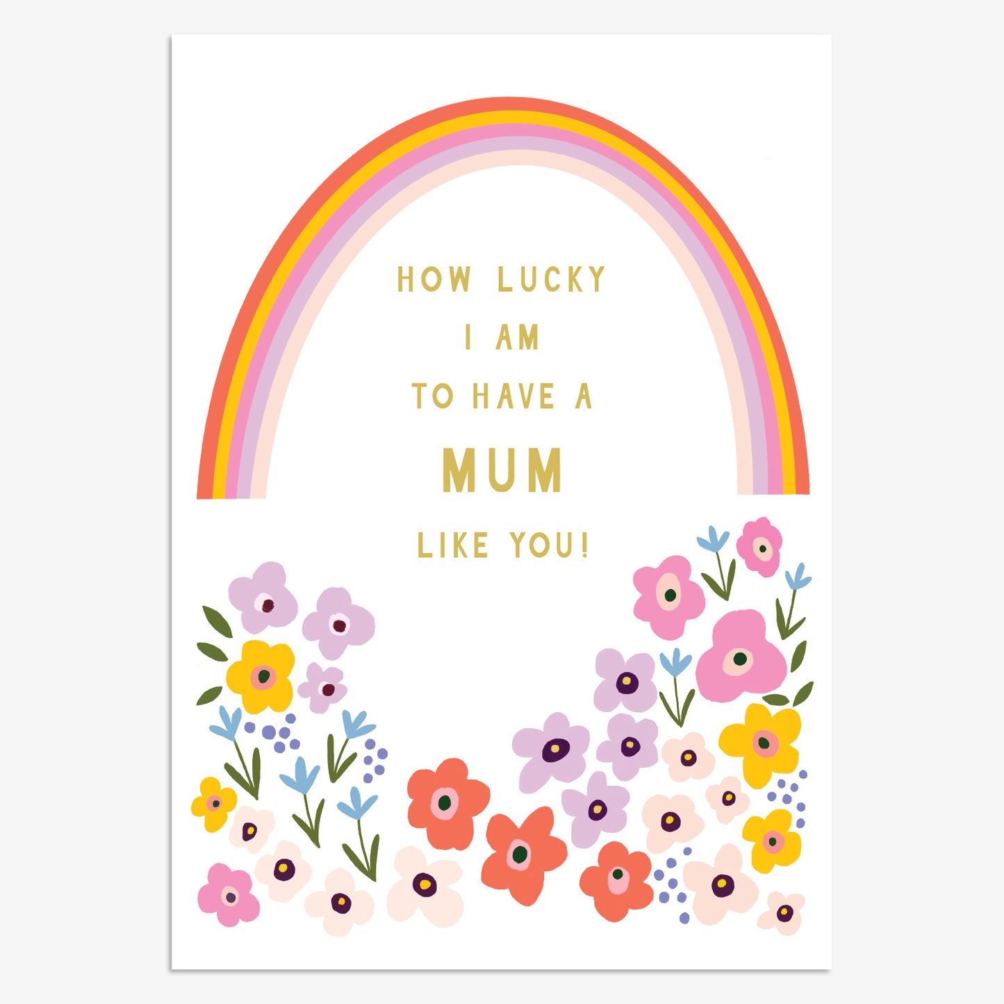 MLN016-Think of Me-How Lucky I Am-Card-