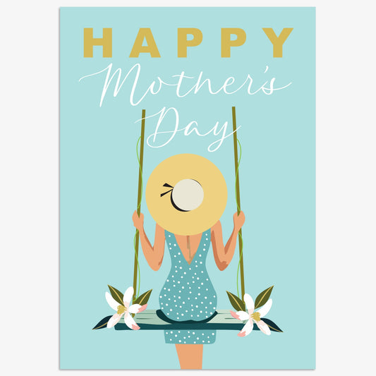 MLS006-Think of Me-Happy Mother'S Day Swing-Card-
