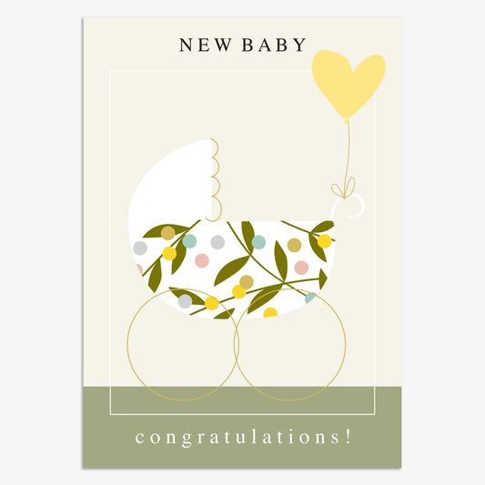 MUS001-Think of Me-New Baby-Card-Muse