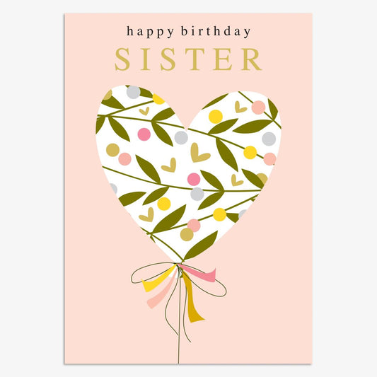 MUS017-Think of Me-Sister Happy Birthday-Card-Muse