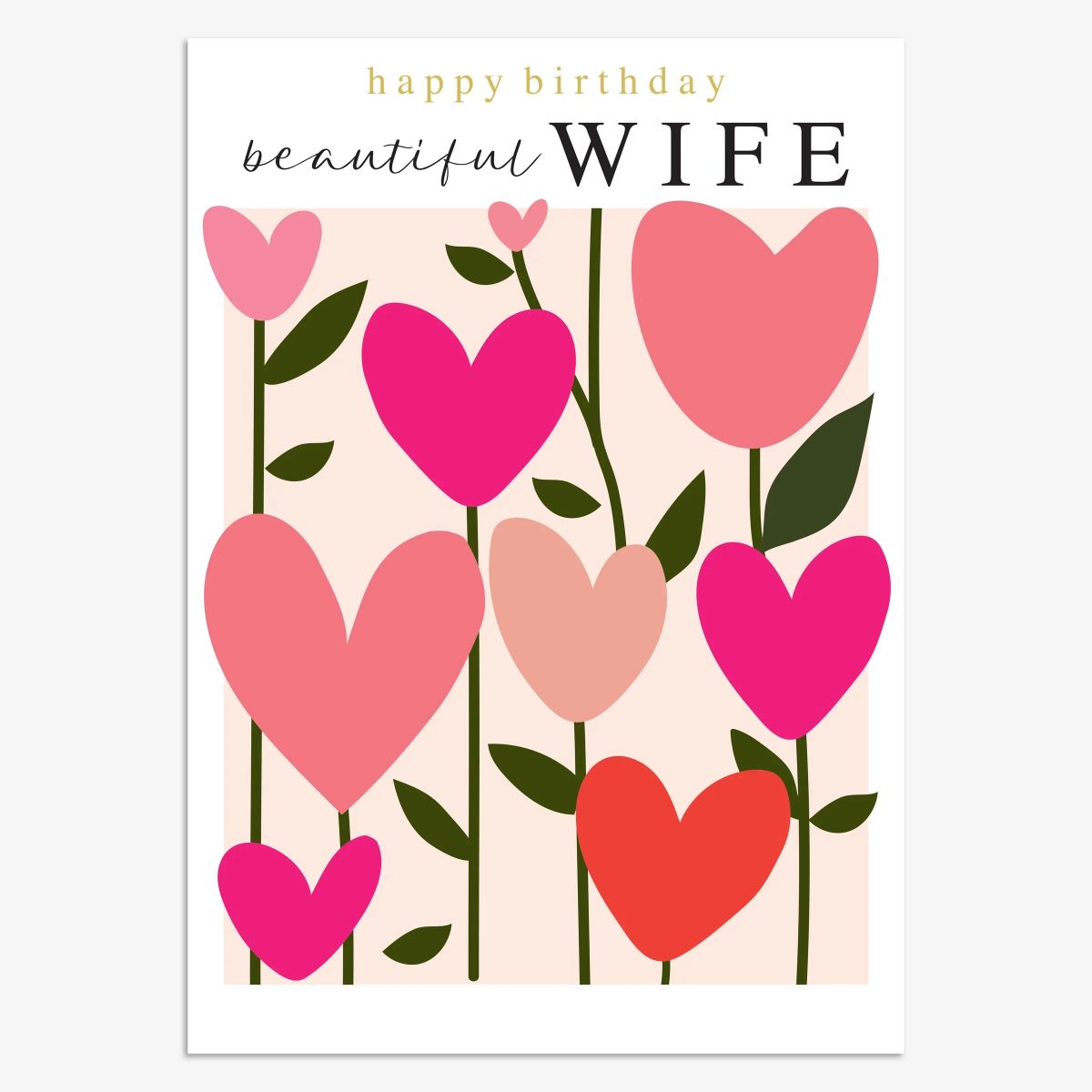 MUS018-Think of Me-Wife Happy Birthday-Card-Muse