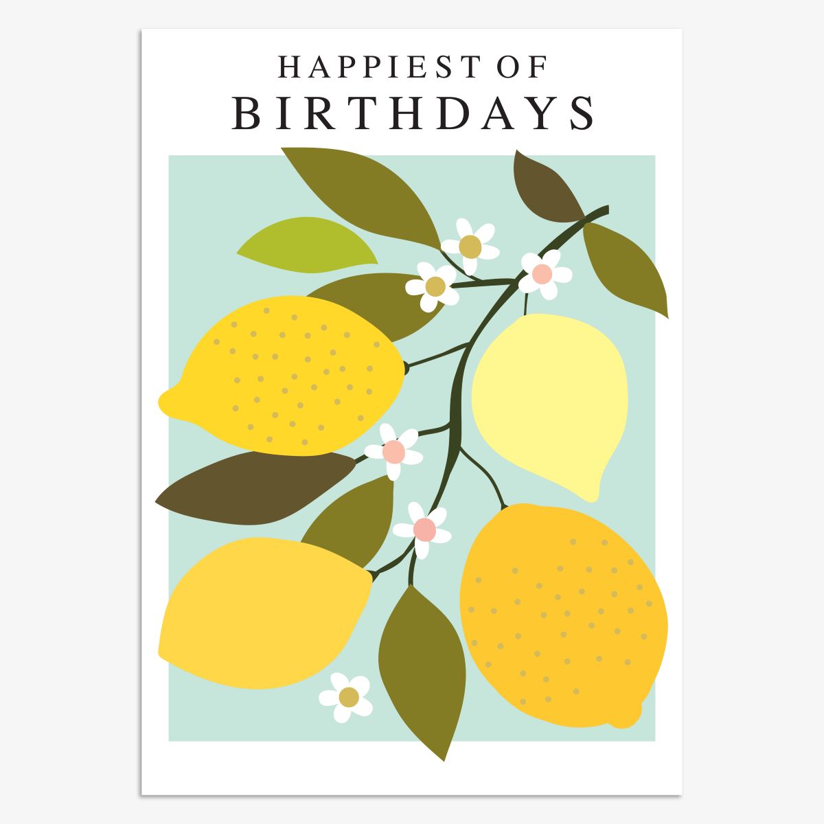 MUS022-Think of Me-Birthday Lemons-Card-Muse