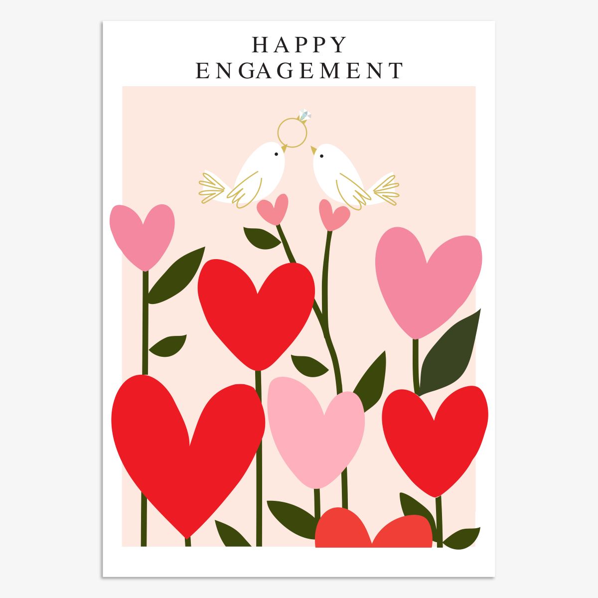 MUS028-Think of Me-Happy Engagement-Card-Muse