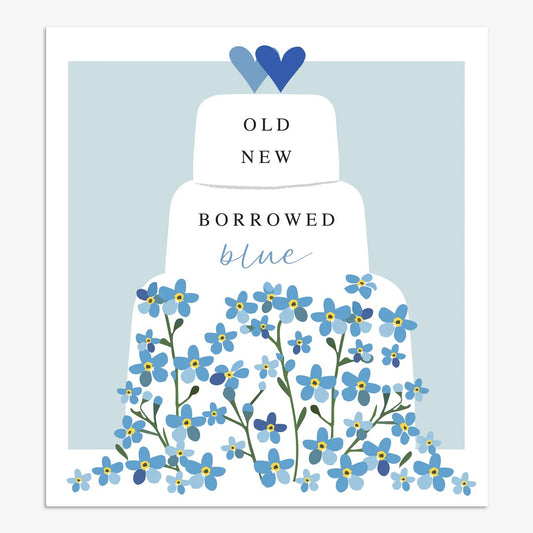 SML012-Think of Me-Old New Borrowed Blue-Card-Smile