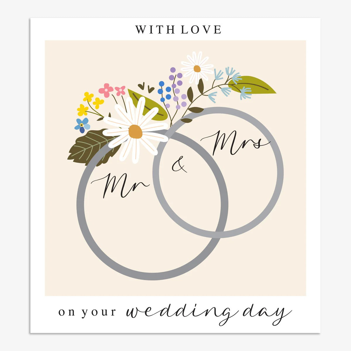 SML015-Think of Me-Mr & Mrs-Card-Smile