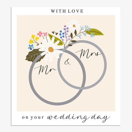 SML015-Think of Me-Mr & Mrs-Card-Smile