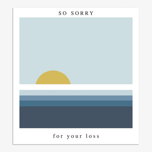 SML028-Think of Me-So Sorry For Your Loss-Card-Smile