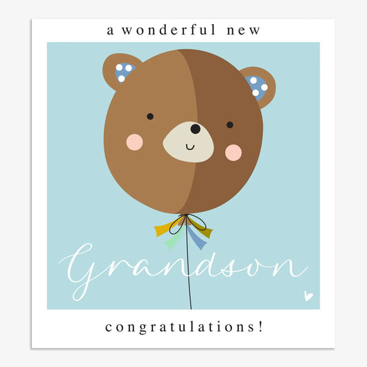 SML043-Think of Me-New Grandson-Card-Smile