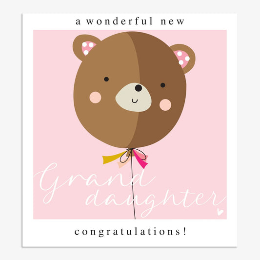SML044-Think of Me-New Grand Daughter-Card-Smile