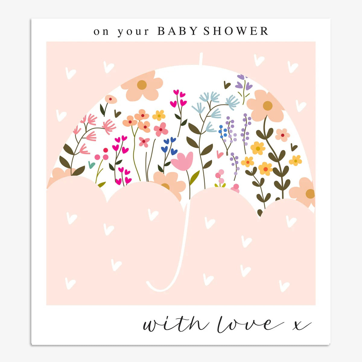 SML045-Think of Me-On Your Baby Shower-Card-Smile