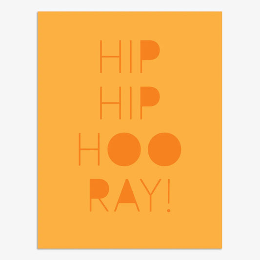 TRB005-Think of Me-Hip Hip Hooray-Card-Tribe