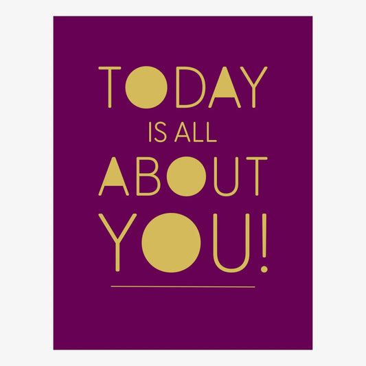 TRB008-Think of Me-Today Is All About You-Card-Tribe