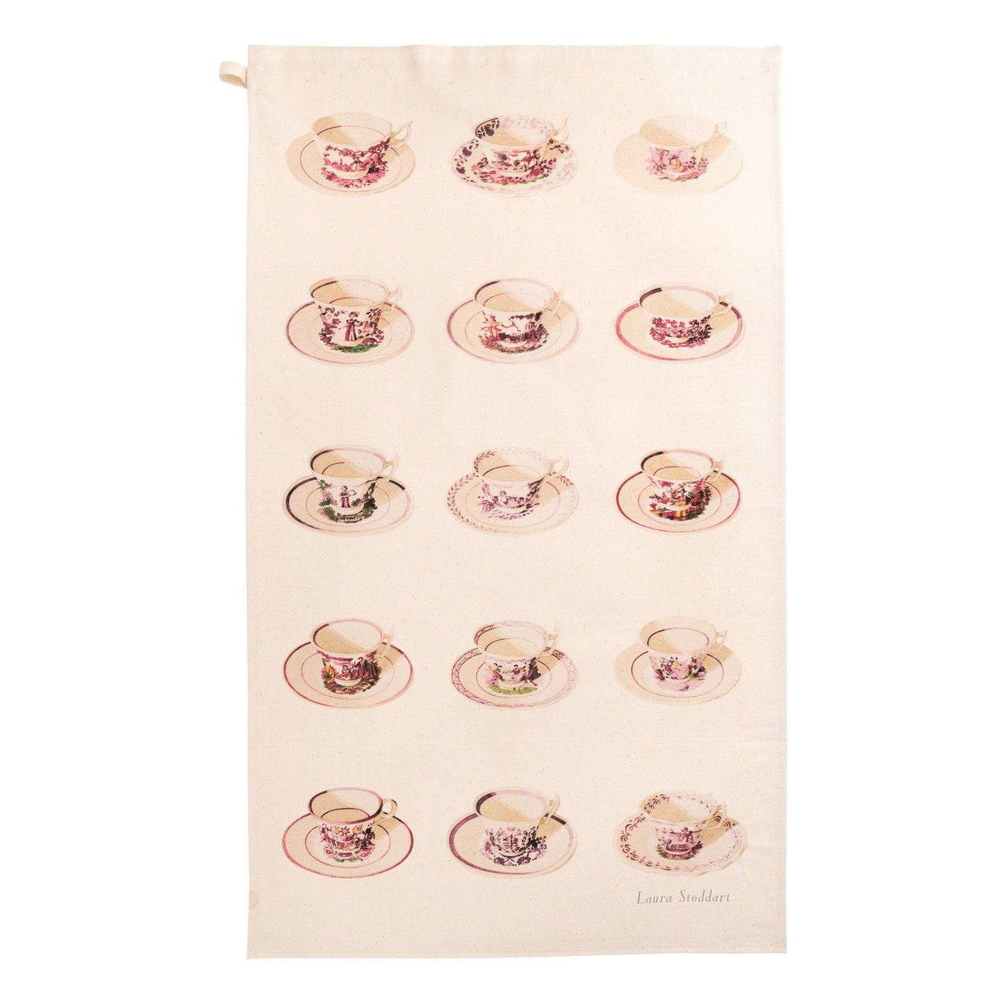 TT006-Laura Stoddart-Tea Time-Tea Towel Cotton 48 x 78 cm