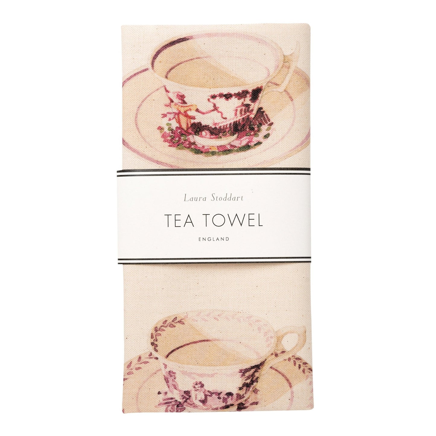 TT006-Laura Stoddart-Tea Time-Tea Towel Cotton 48 x 78 cm