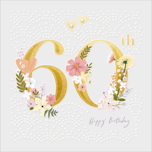 626517-Woodmansterne-V Cardsngl Espoi 60Bthfem 60Th Birthday-Card-Espoir