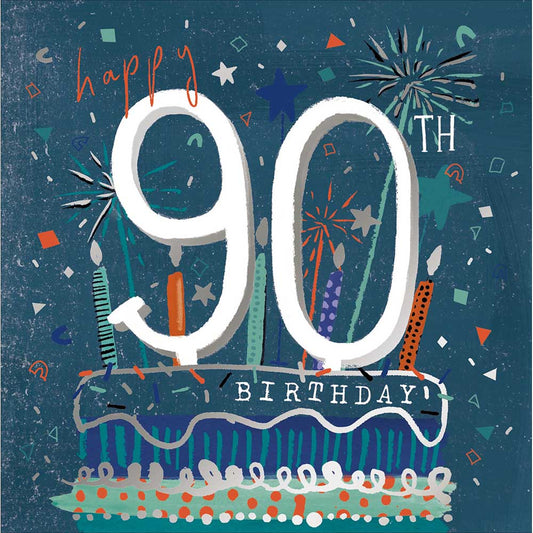 626616-Woodmansterne-P Cardsngl Royal 90Bthmal 90Th Birthday-Card-Daniel Everson