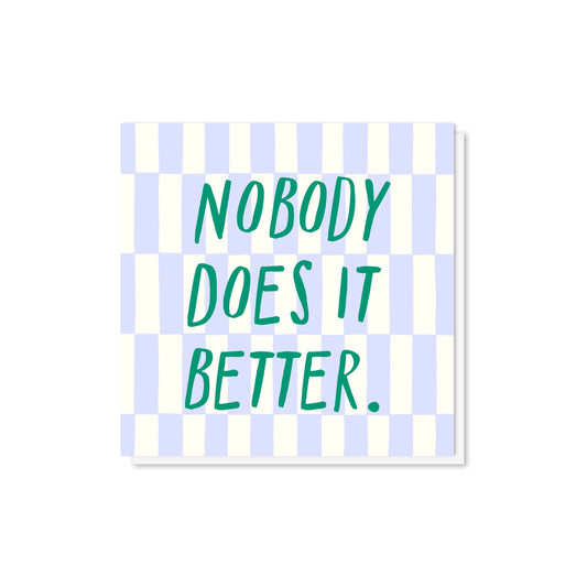 DAZNB-Zoe Spry-Nobody Does It Better-Card-