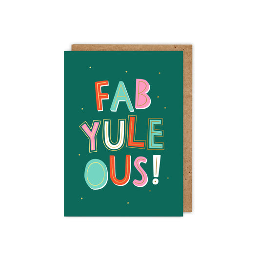XT001-Zoe Spry-Fab-Yule-Ous-Xmas Card-Flora