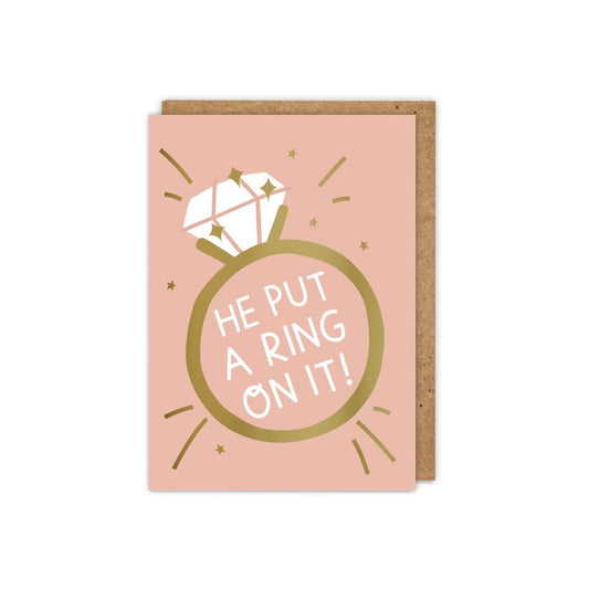 ZSE03F-Zoe Spry-Put A Ring On It-Card-Oodles Of Doodles