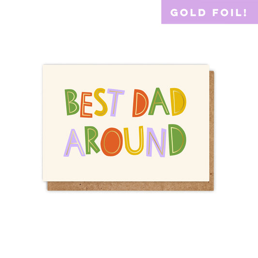 ZSF001-Zoe Spry-Best Dad Around-Card-