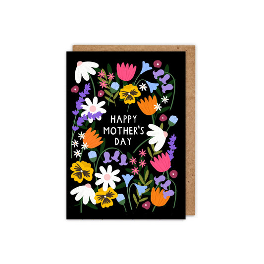 ZSFL004-Zoe Spry-Happy Mothers Day Floral-Card-