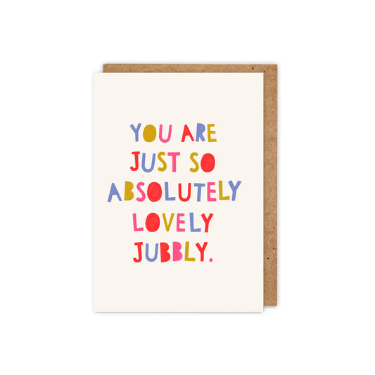 ZSLLJ-Zoe Spry-Absolutley Lovely Jubbly-Card-