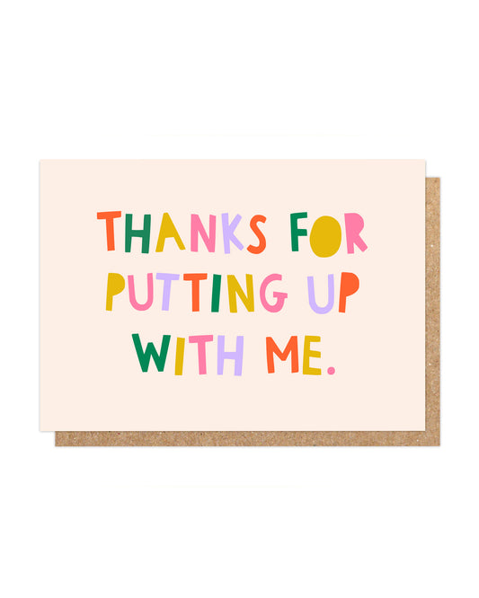 ZSLPU-Zoe Spry-Putting Up With Me Card-Card-