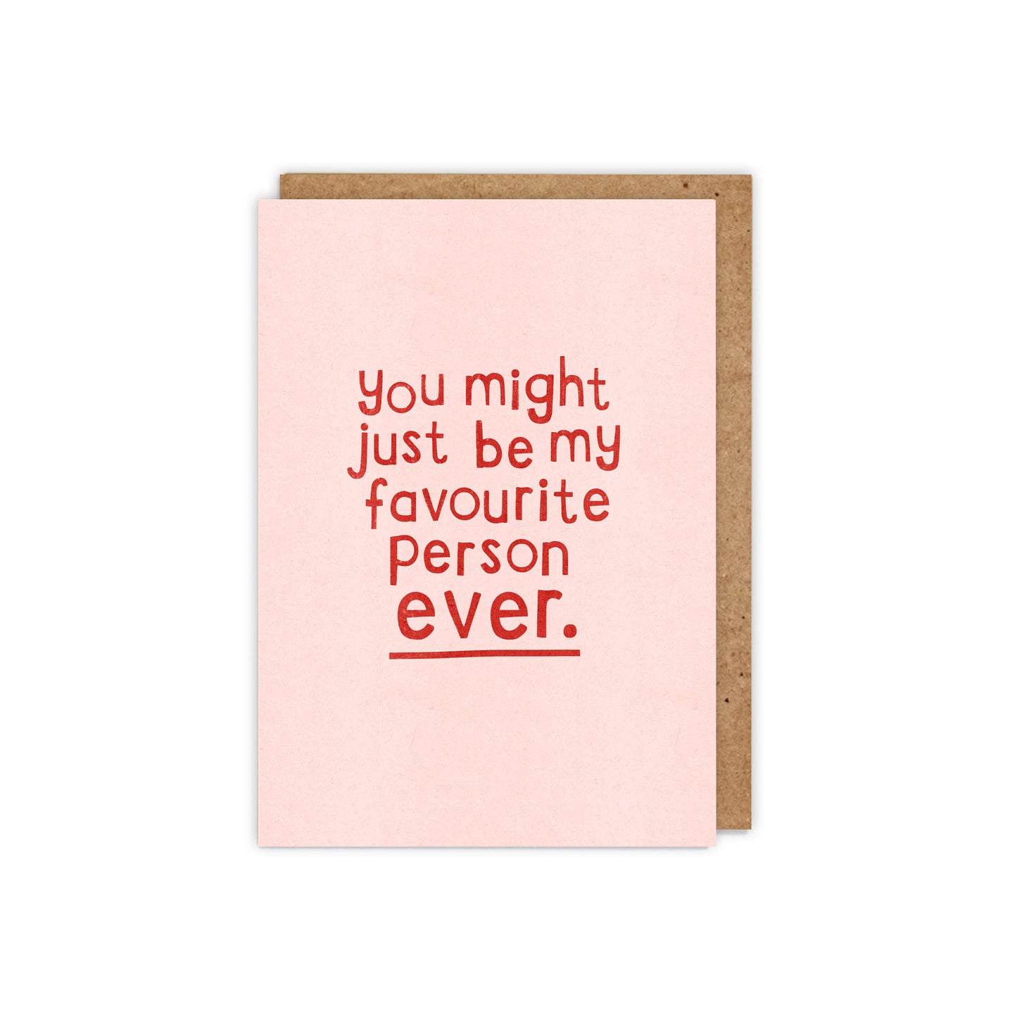 ZSLT003-Zoe Spry-..Favourite Person Ever-Card-